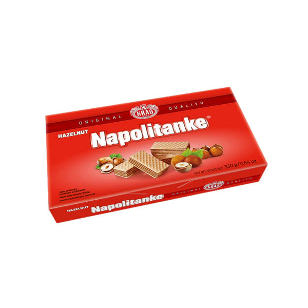 Wafers Napolitanke Hazelnut – 11.53 oz (327gr)